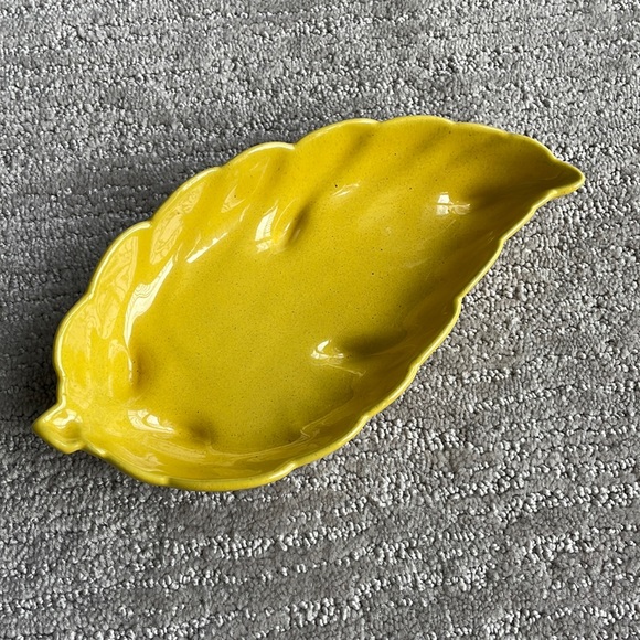 Frankoma vintage leaf plate - Picture 1 of 7